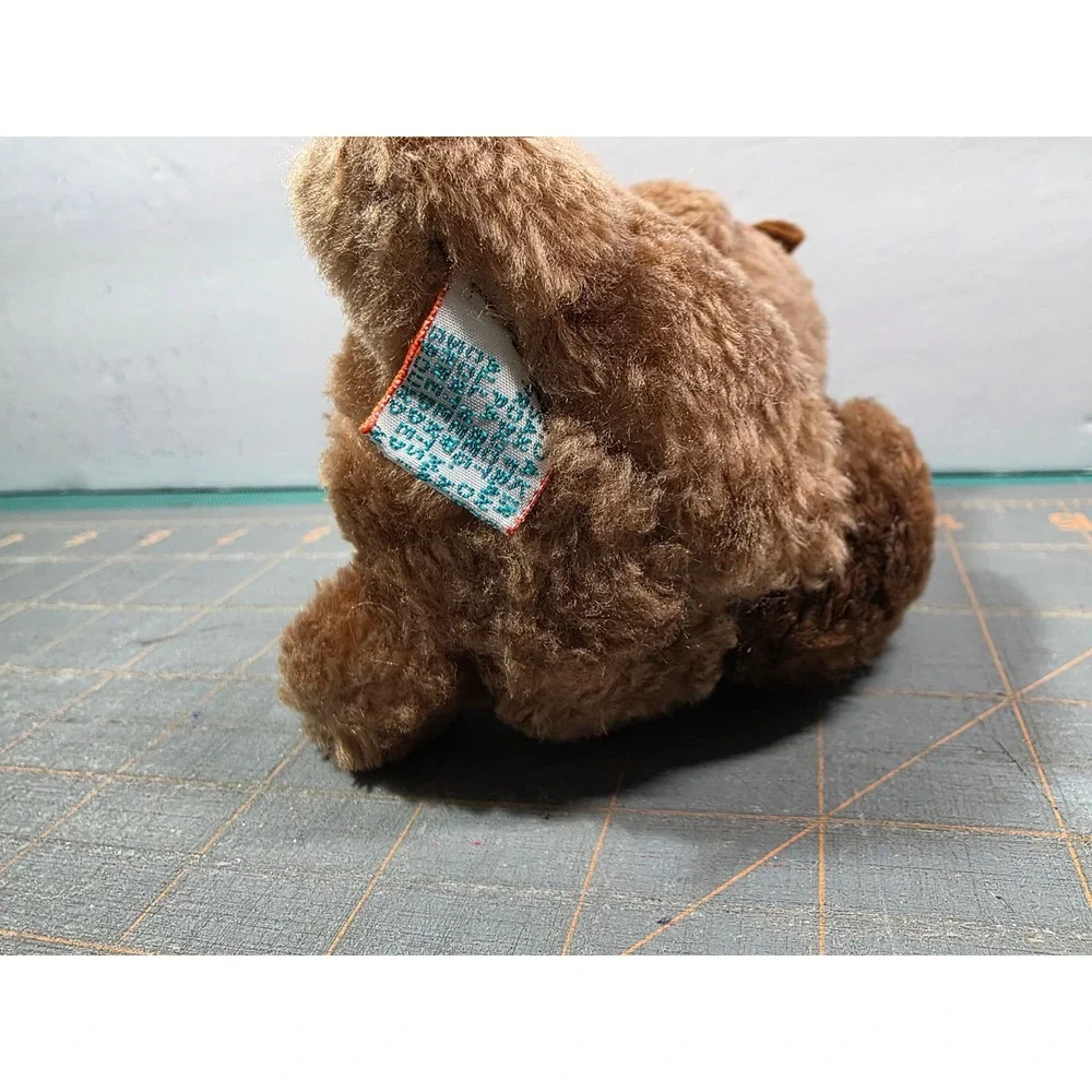 Dakin Beaver Plush Toy Brown Vintage Woodland Stuffed Animal 5 Inch